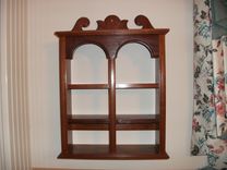 Handmade Wall Curio Cabinet 2 small