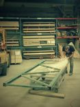 Solar Panel Oak Conference Table 4 small