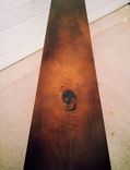 Ash Stained Rustic Console Table 3 small