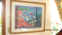 Pastel Paintings, Art On Vase 5 small