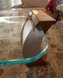 Coffee Table, Glass And Wood 5 small