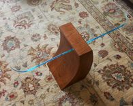 Coffee Table, Glass And Wood 6 small