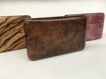 Wood Wallet And Business Card Case 1 small