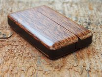 Wood Wallet And Business Card Holder 1 small