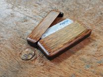 Wood Wallet And Business Card Holder 3 small