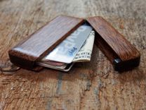 Wood Wallet And Business Card Holder 4 small