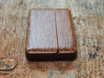 Wood Wallet And Business Card Holder 5 small