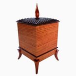 Bubinga, Wenge, And Bloodwood Specitalty Box / Urn 1 small
