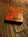 Redwood Burl Wood Wallet, Business Card Case 1 small