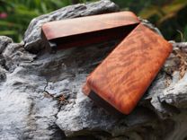 Wood Wallet And Business Card Case 2 small