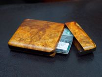 Wood Wallet And Business Card Case 3 small