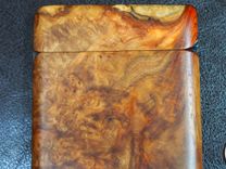 Wood Wallet And Business Card Case 4 small
