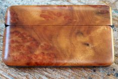 Wood Wallet And Business Card Holder 3 small