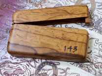 Wood Wallet And Business Card Holder 2 small