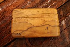 Wood Wallet And Business Card Holder 1 small