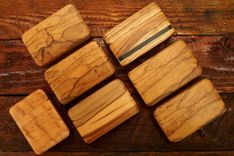 Wood Wallet And Business Card Holder 2 small