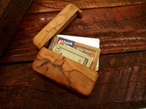 Wood Wallet And Business Card Holder 4 small