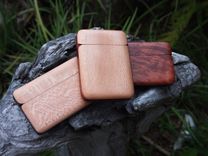 Wood Wallet And Business Card Holder 3 small