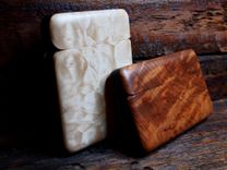 Wood Wallet And Business Card Holder 4 small