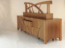 Headboard, Dresser, Bedside Tables 3 small