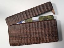Wood Wallet And Business Card Case 1 small