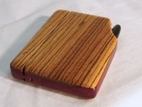 Wood Wallet And Business Card Case 3 small