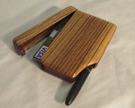 Wood Wallet And Business Card Case 4 small