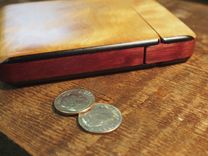 Wood Wallet 3 small