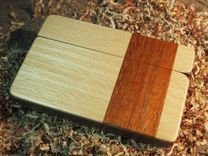 Wood Wallet And Business Card Case 1 small