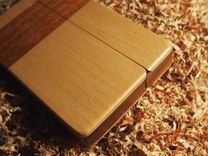 Wood Wallet And Business Card Case 2 small