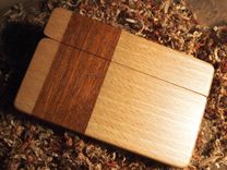Wood Wallet And Business Card Case 3 small