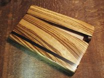 Wood Wallet 4 small