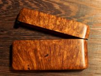 Burl Wood Wallet 2 small