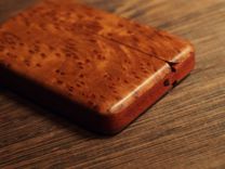 Redwood Burl Wallet And Business Card Holder 4 small