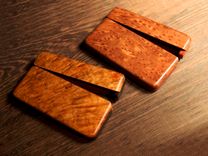 Burl Wood Wallet 5 small