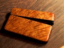 Burl Wood Wallet 1 small