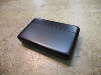 Ebony Wood Wallet And Business Card Case 1 small