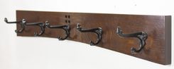 Arts And Crafts / Mission Cast Iron Hook Coat Rack 3 small