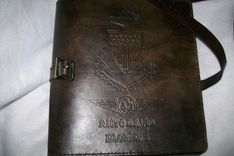 Leather Coast Guard Chief Petty Officer Charge Book 3 small