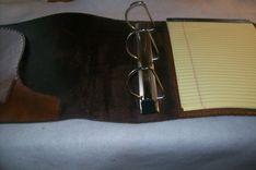Custom Leather Coast Guard Chief Charge Book 2 small