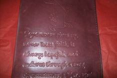Custom Leather Executive Day Planner 1 small