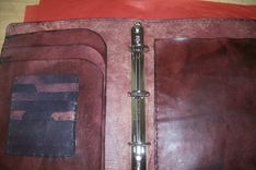 Custom Leather Executive Day Planner 2 small
