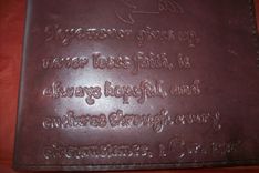 Custom Leather Executive Day Planner 3 small