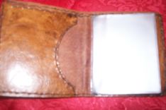 Custom Leather Deluxe Wallet With Eagle Design 2 small