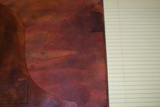 Custom Leather Portfolio With Masonic Symbol And Personalization 3 small