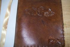 Custom Leather Small Journal With Custom Design 1 small