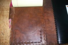 Custom Leather Day Planner 3 small