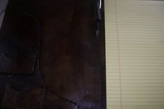 Leather Legal Size Portfolio 2 small