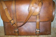 Leather Laptop Bag With Business Logo 1 small