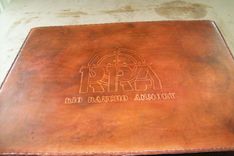 Leather Desk Pads/Mats 2 small